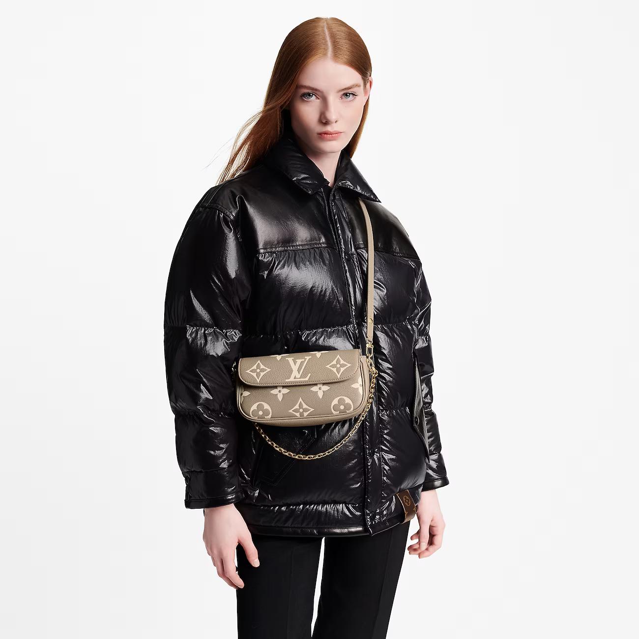 Túi Louis Vuitton Ivy Da Bicolor Monogram Empreinte Nữ